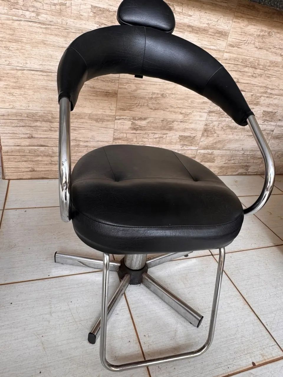 Cadeira flexível para barbearia 