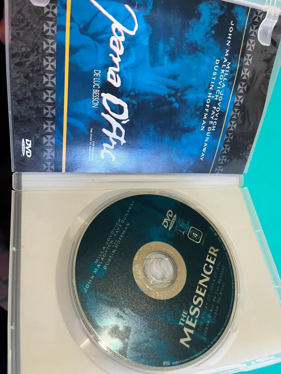 Dvd - Joana D'Arc - Luc Besson / Milla Jovovich, John Malkovich, Faye Dunaway - Foto 3