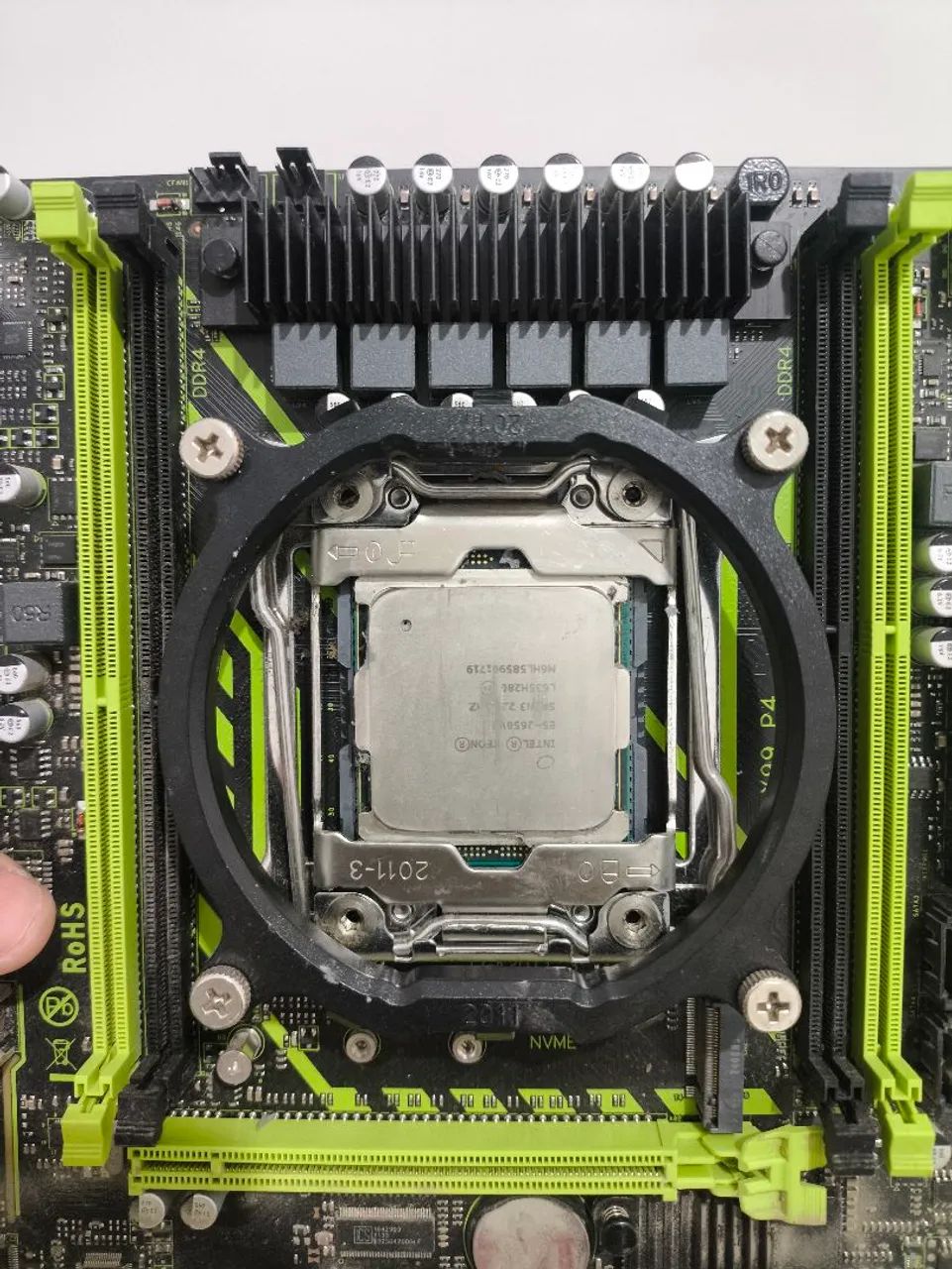 VENDO Kit Placa-Mãe X99 + Processador + Aircooler - Foto 3