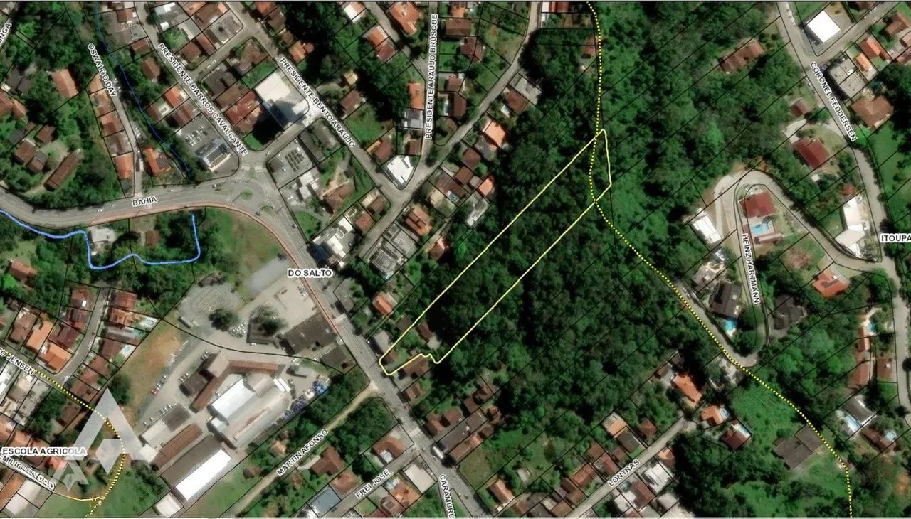 Terreno com 9.805m² à venda por R$ 2.000.000,00 - Bairro Salto - Blumenau/SC. - Foto 10