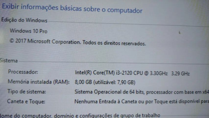 Gabinete computador i3 8gb 500gb - Foto 5