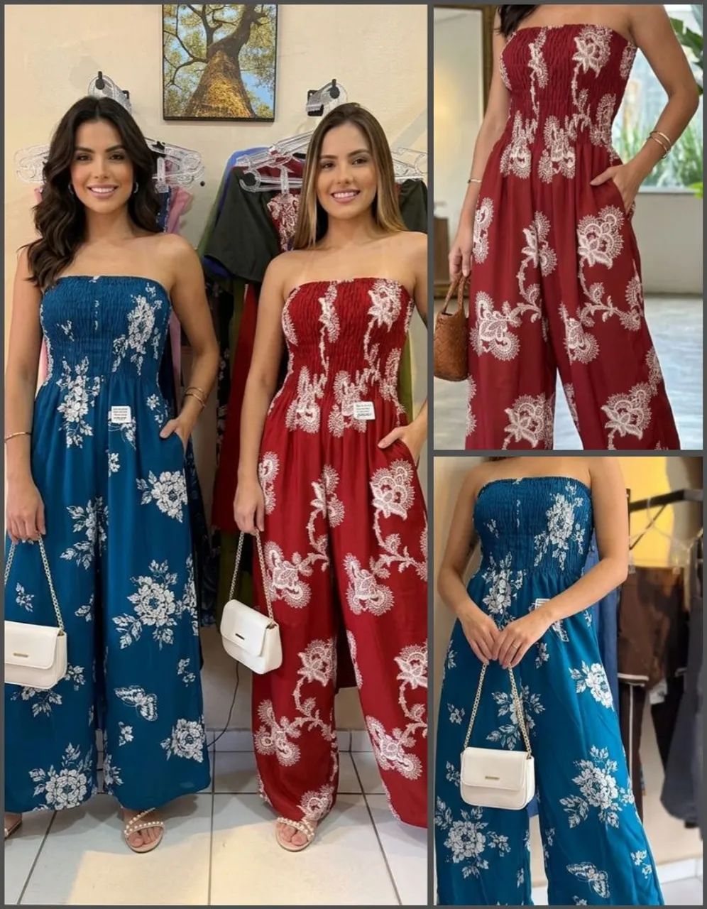 Macacão longo pantalona - Foto 4