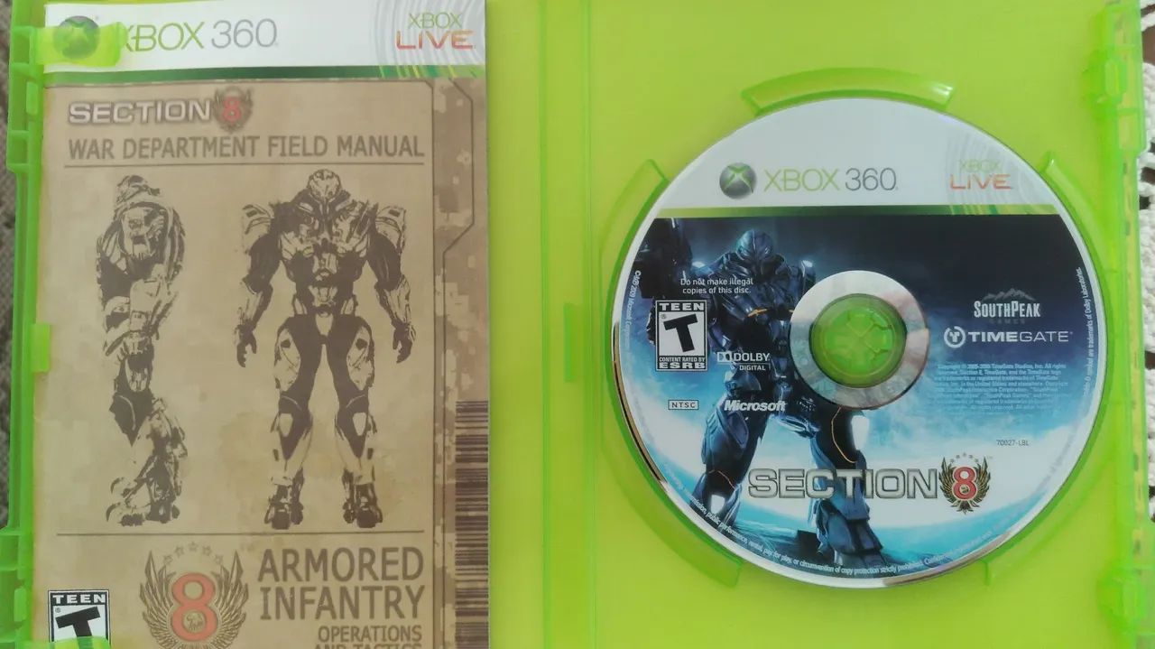 Jogo Section 8 - Xbox 360 Original (NTSC-U Importado) | Completo | Novíssimo! - Foto 2