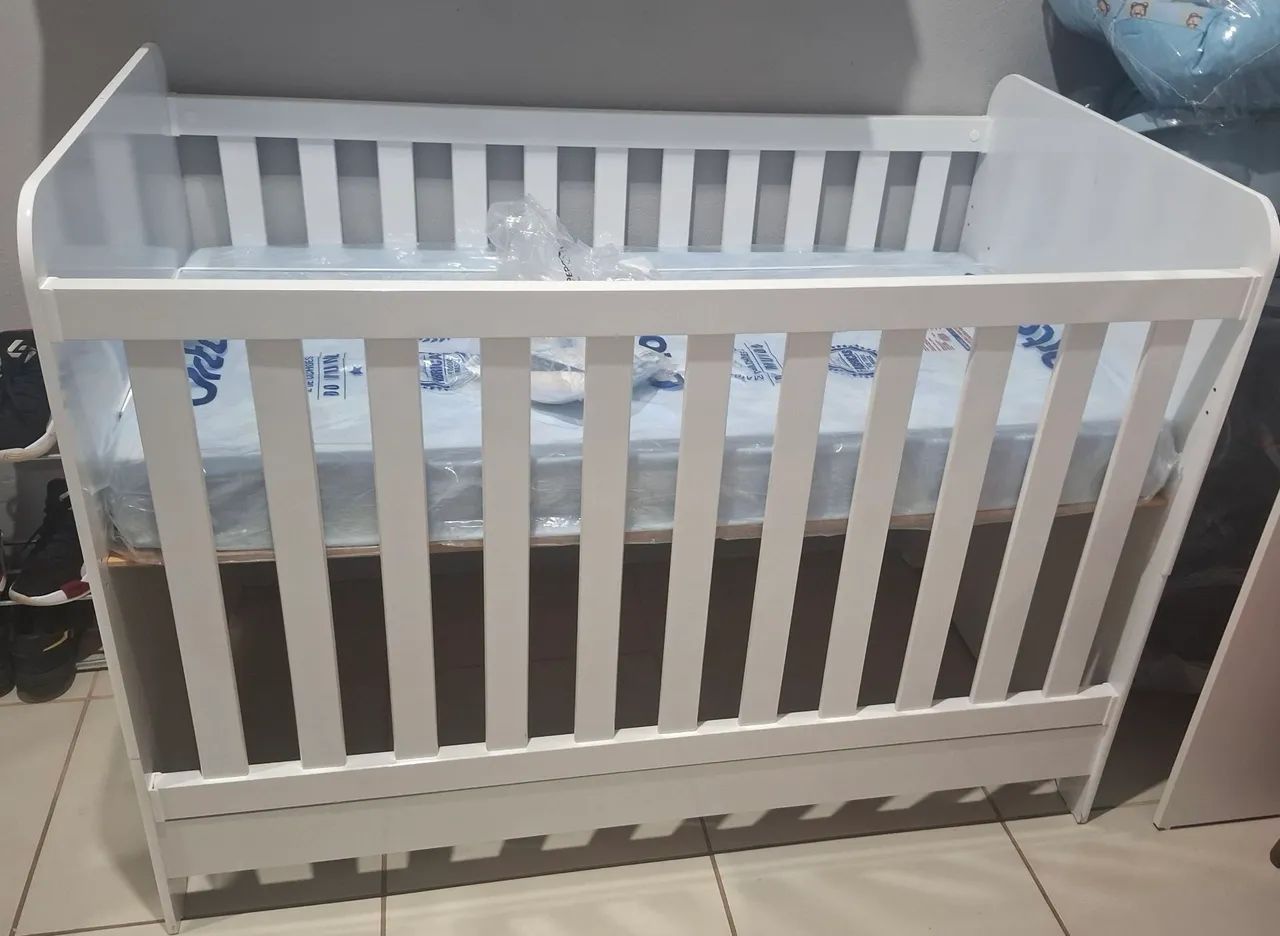 VENDO BERÇO TOTALMENTE NOVO - Foto 5