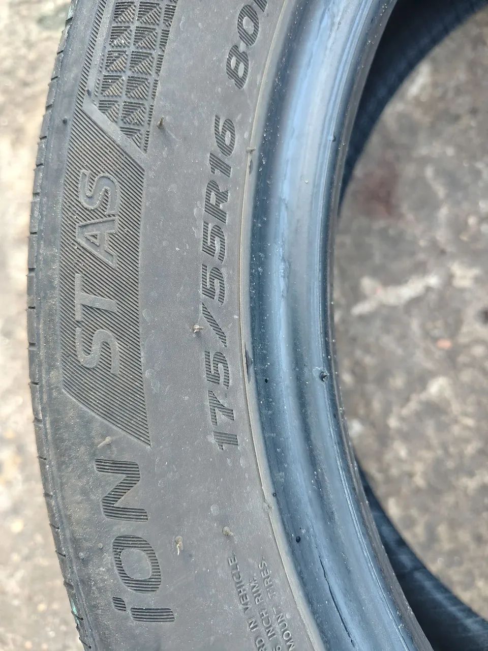 Pneu 175 55 16 original do dofhi Mini