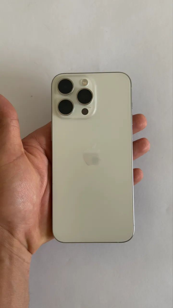 Iphone 15 pro max 256gb natural 85% bateria