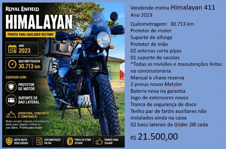 Vendo Himalayan 411 2023 - Foto 2