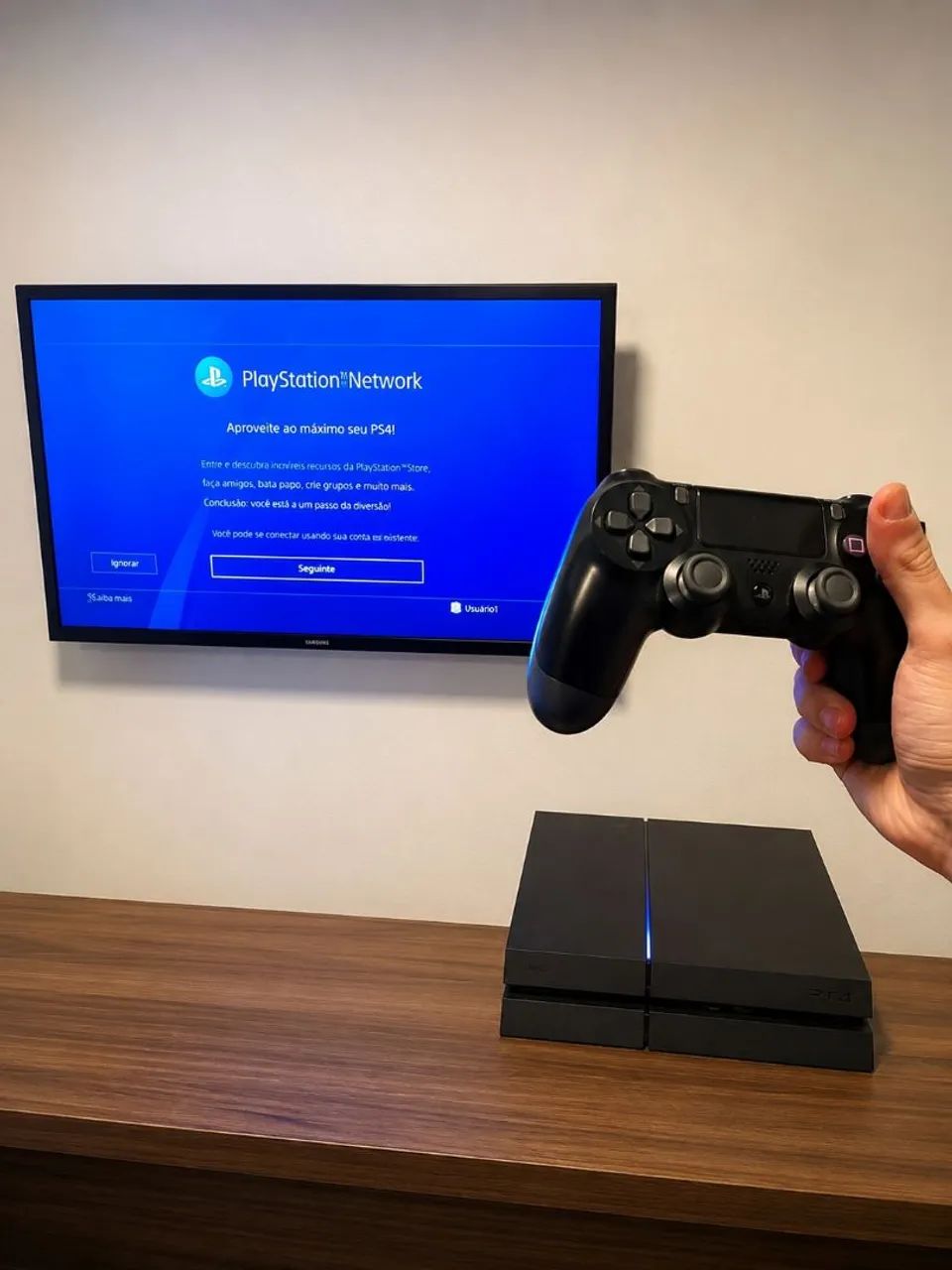 Ps4 (playstation4) - Consoles de Vídeo Game - Vila Yara, Osasco