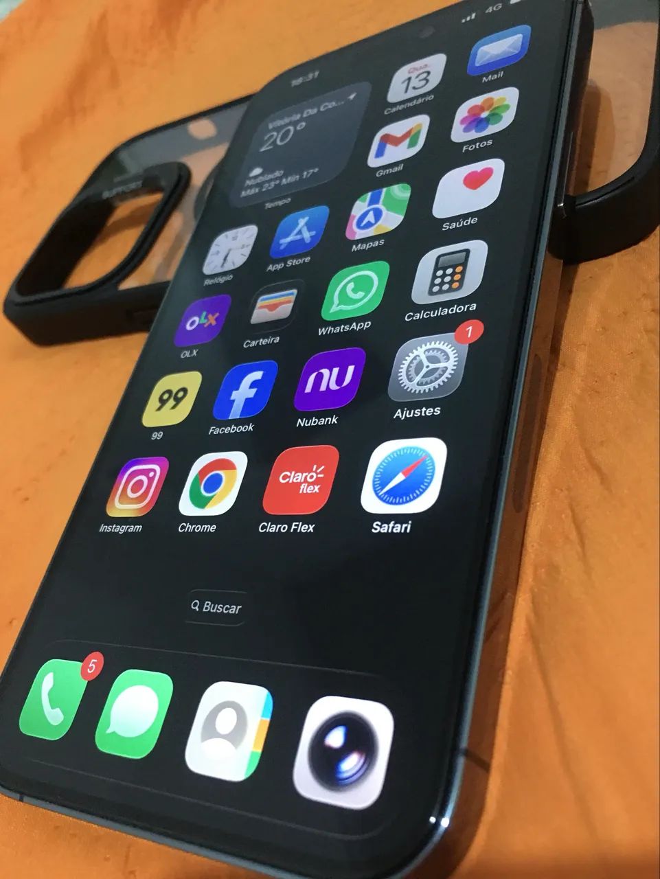 iPhone 14 Pro Max  128(E_sim)  impecável  - Foto 2