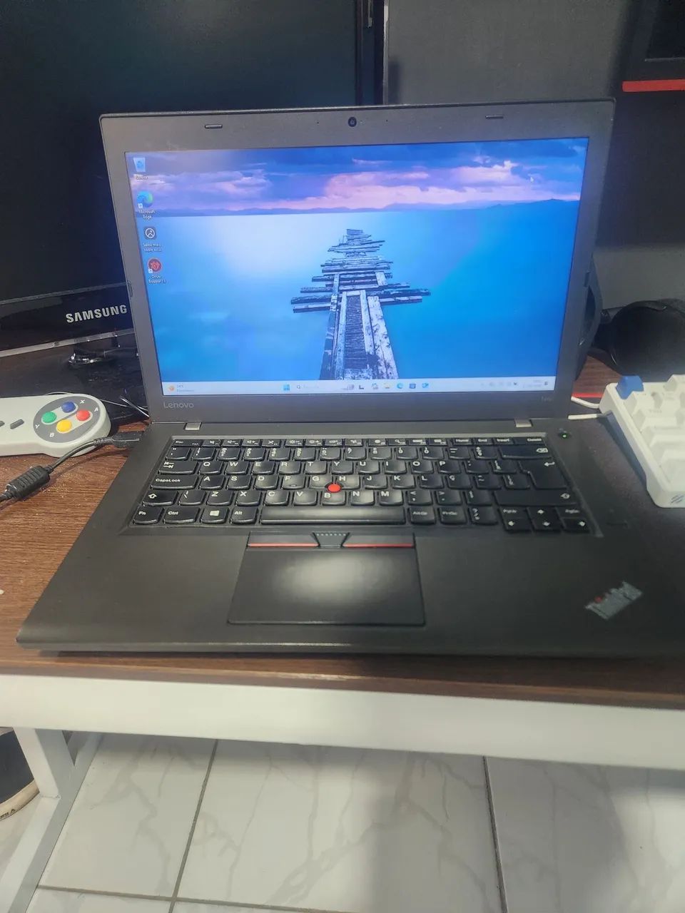 Notebook Lenovo thinkpad T460 Intel i5( TESTADO FUNCIONANDO PERFEITAMENTE) - Foto 2