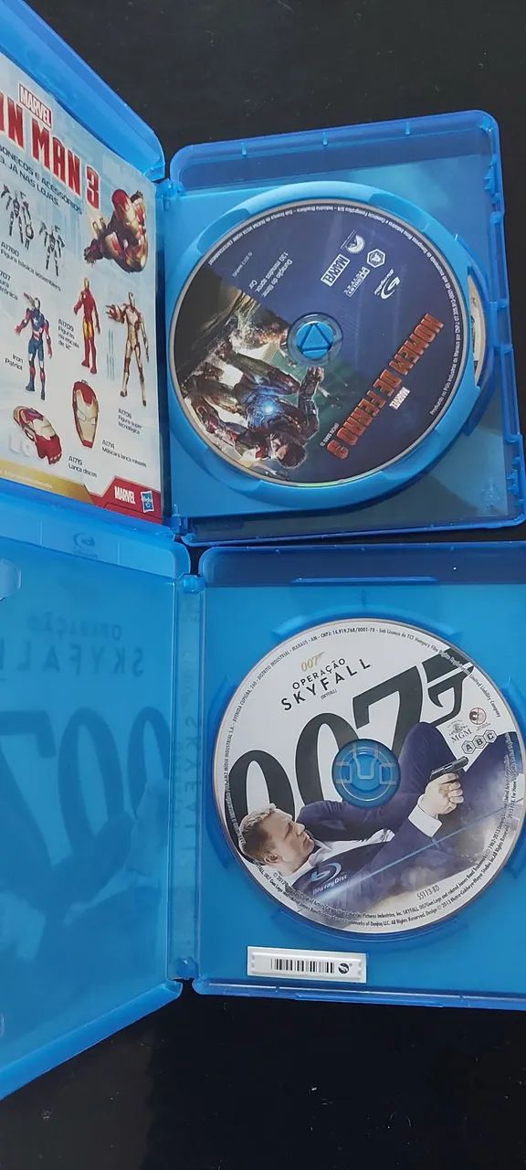 Coleção Blu-ray Especial - Homem de Ferro & 007 - Foto 4