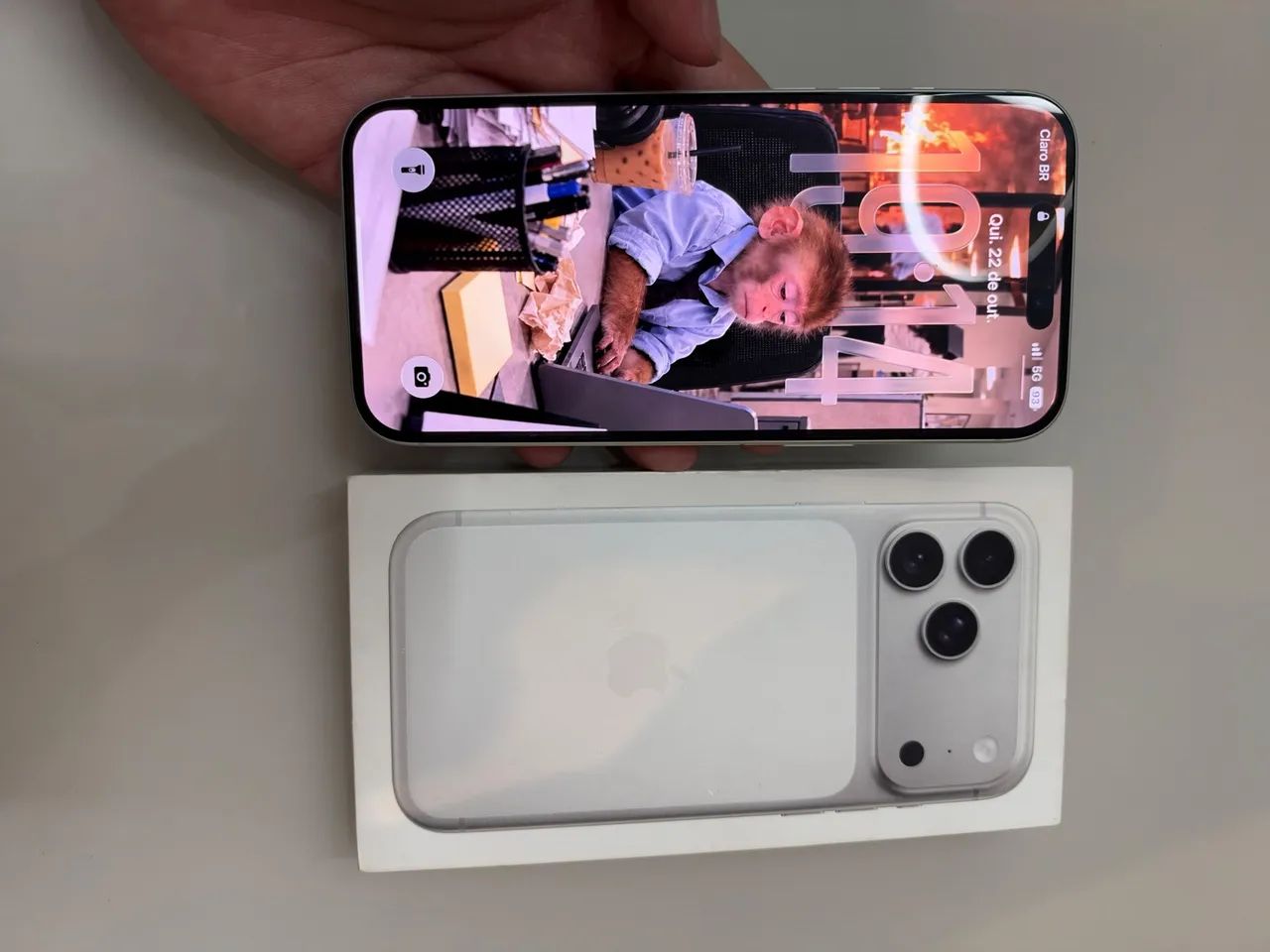 ? IPHONE 17 PRO MAX - SILVER (PRATA) - Foto 3