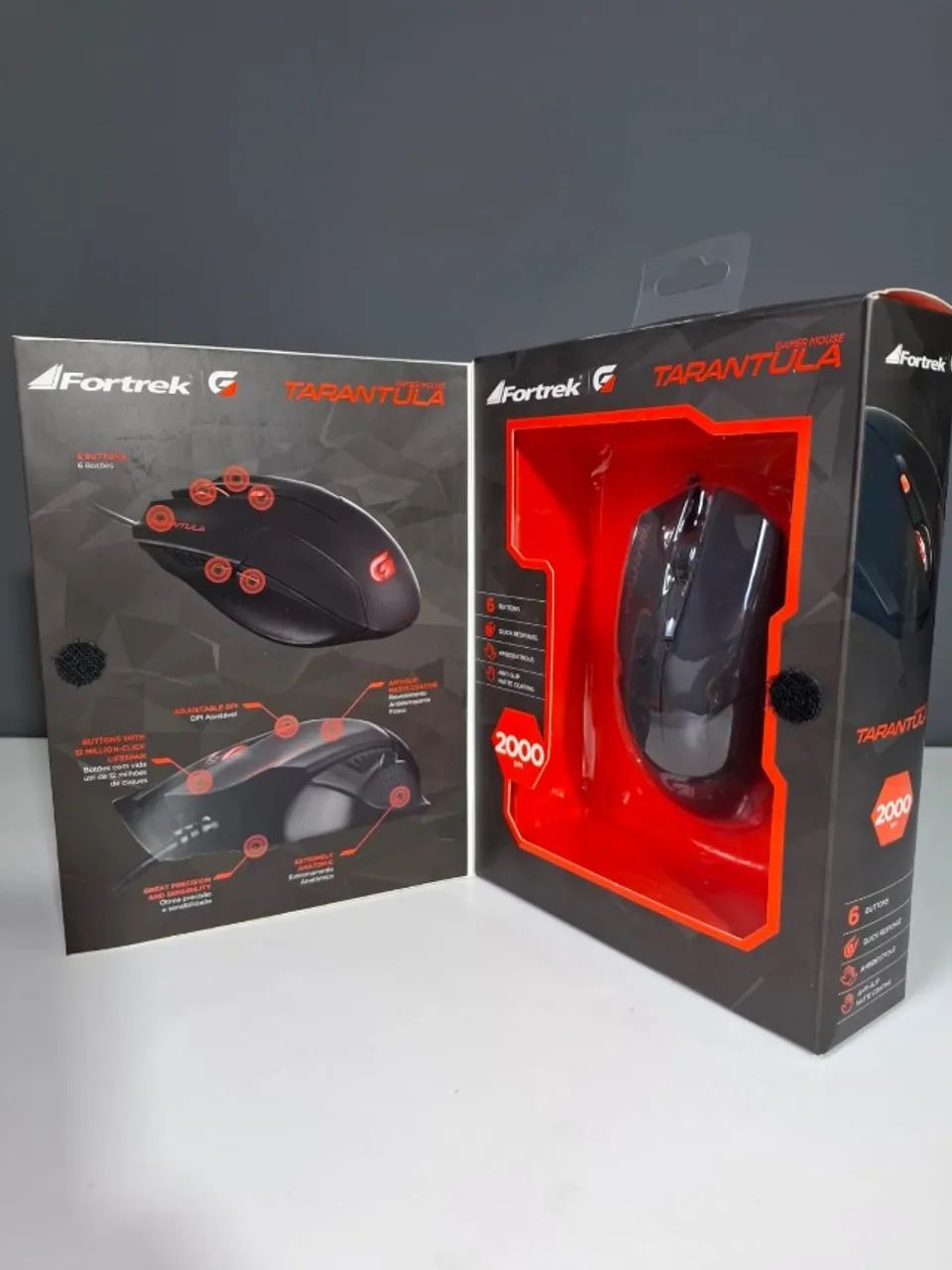 Mouse Gamer Fortrek Tarantula
