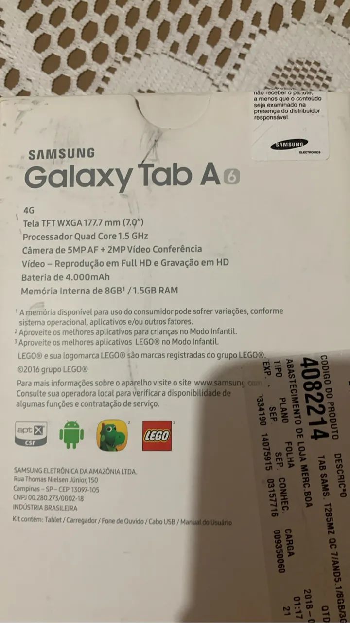 Tablet Samsung A6 - Foto 4