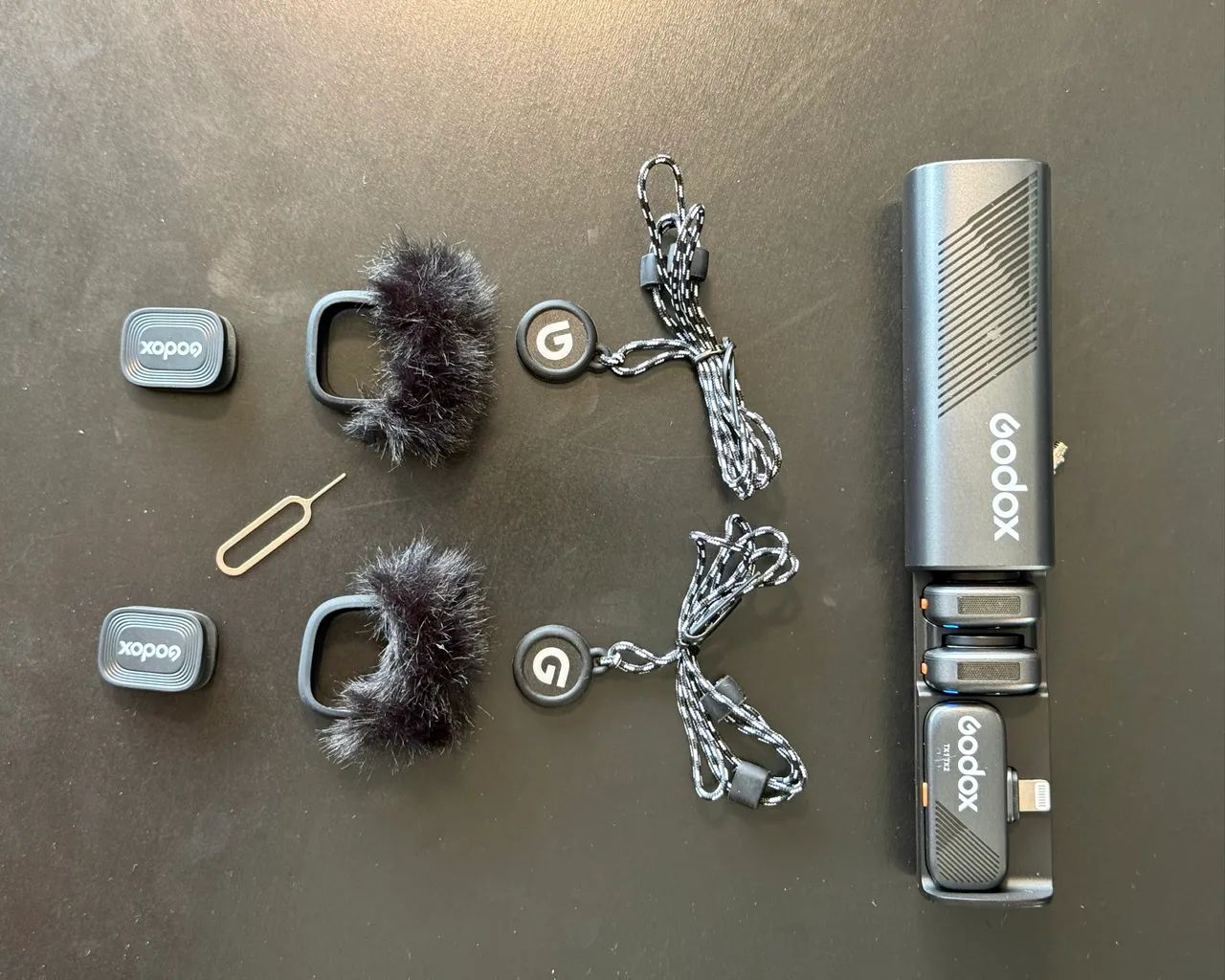 Godox Cube-SL Kit 2 ? 2 Microfones Sem Fio - Foto 3