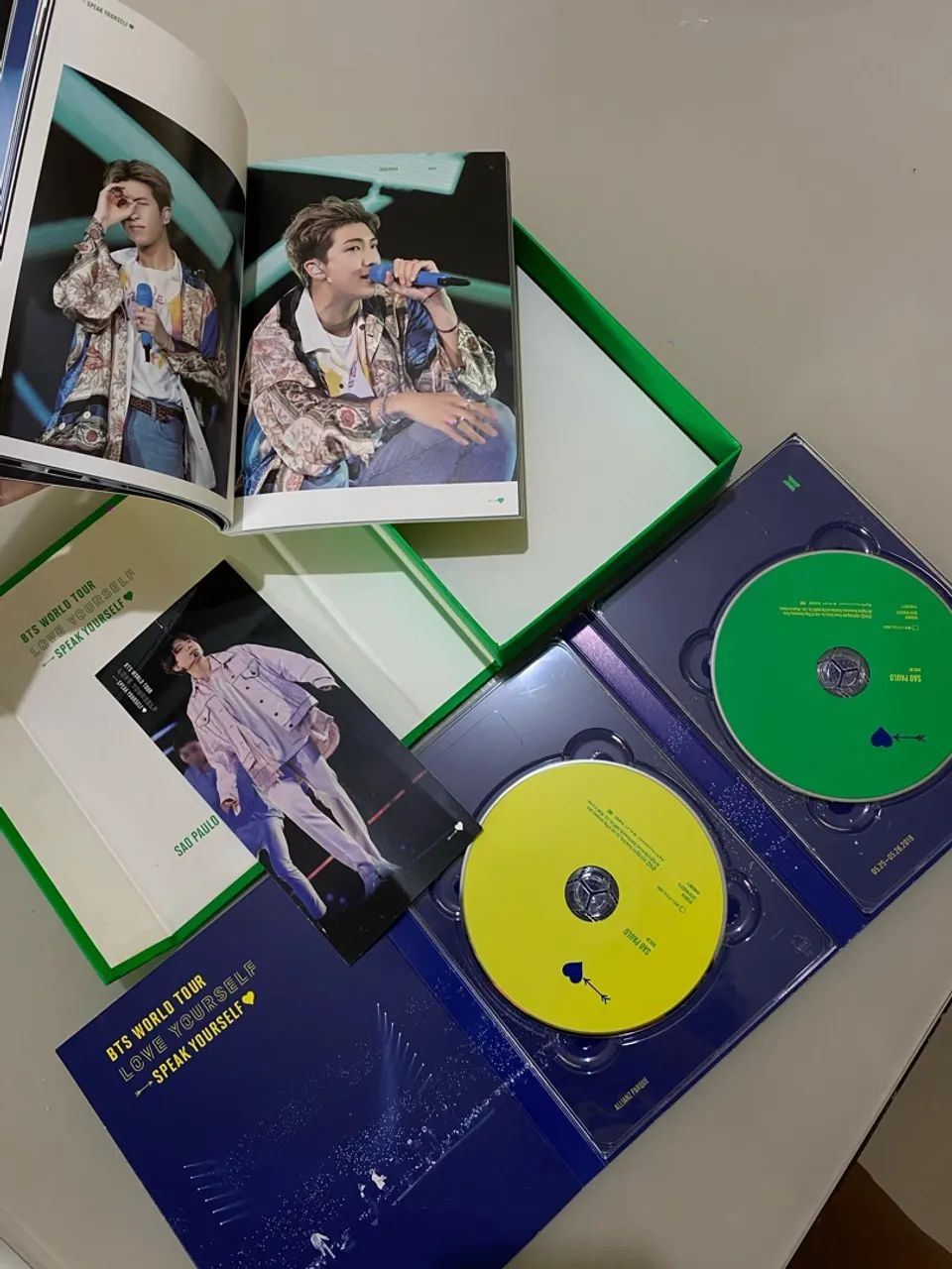 BTS DVD SAO PAULO LOVE YOURSELF: SPEAK YOURSELF - DVD, Blu-Ray e