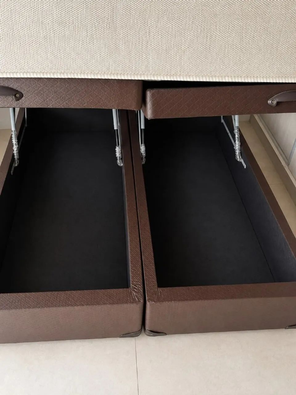 Colchão Ecoflex Lush  tamanho Queen com BAÙ perfeitas condições - Foto 3