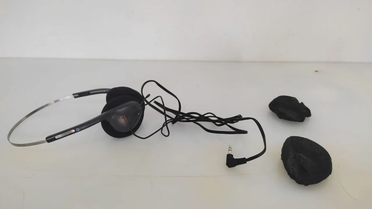 fone de ouvido de arco walkman discman coby