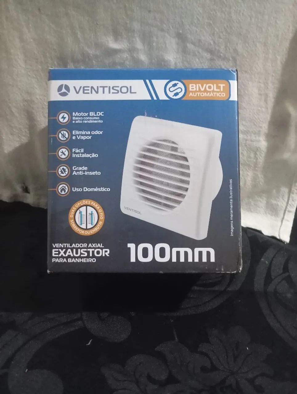 Mini exaustor Para banheiro 