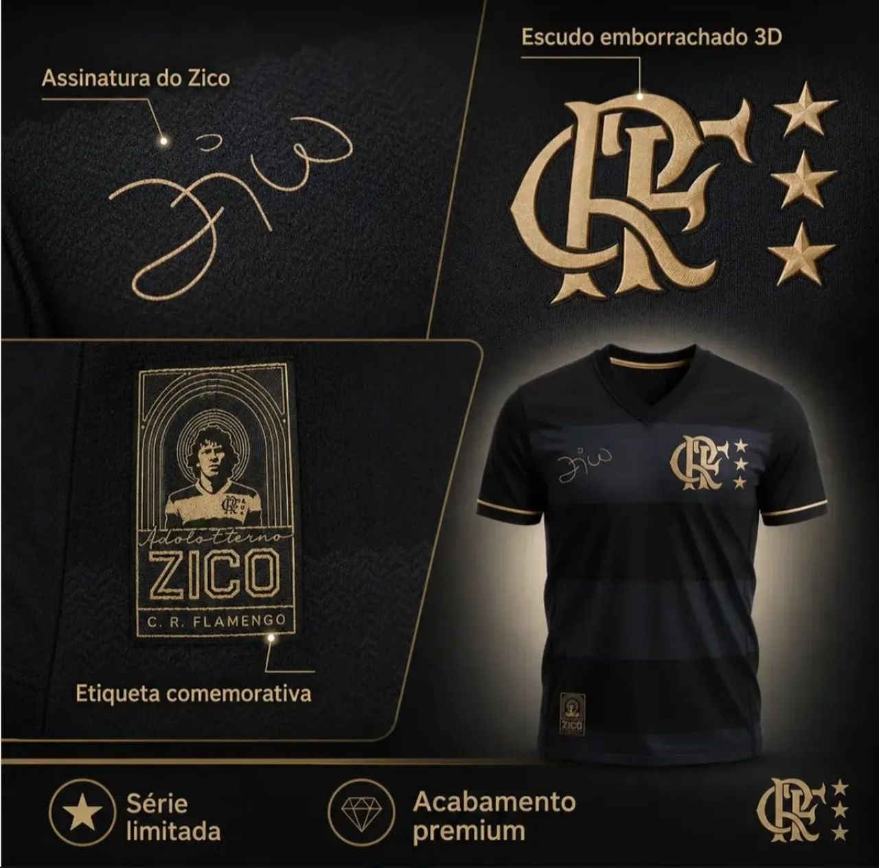 CAMISA FLAMENGO M - Foto 2