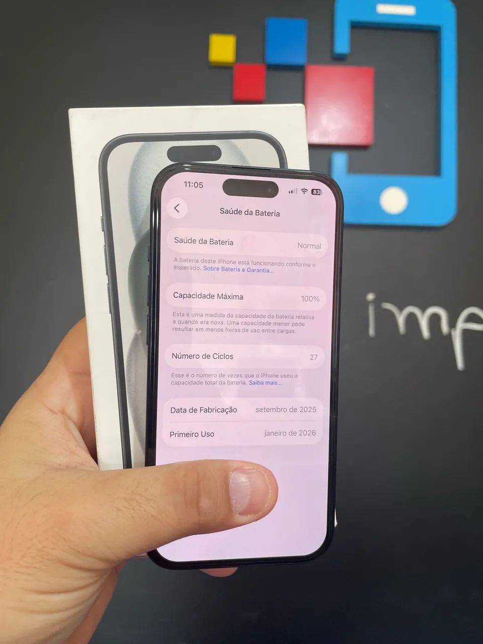 iPhone 15 (15 dias de uso) - Foto 2