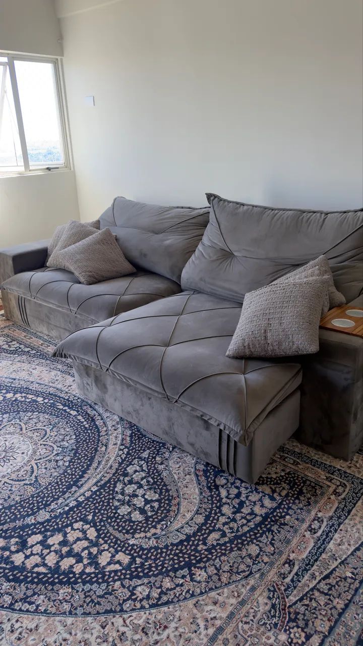 Sofá 4 lugares retrátil  - Foto 3