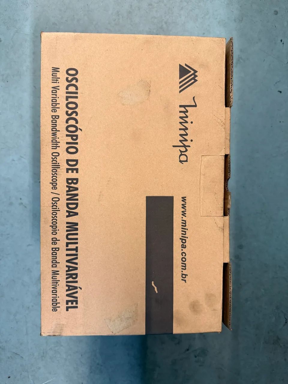 Osciloscópio de Banda Multivariavel Minipa