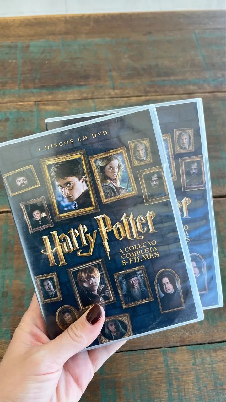 Harry Potter A Coleção Completa 8 Filmes em DVD - Foto 5