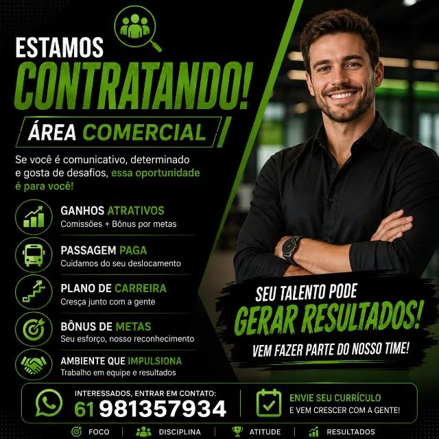 Executivo de vendas - Vagas abertas