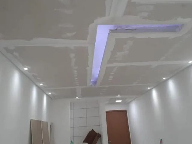 Forro de drywall e paredes divisórias