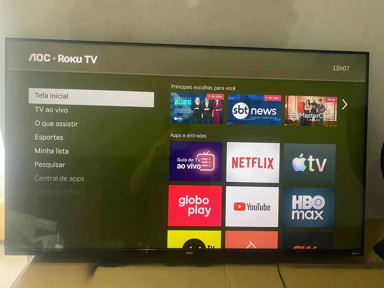 VENDO TV AOC 50 polegadas 