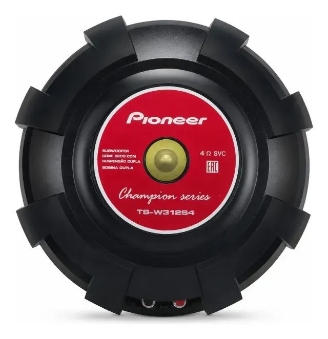 Subwoofer Pioneer Bass Car  Original novo 1600w 12 polegadas - 30 cm TS-W312s4 - Foto 4