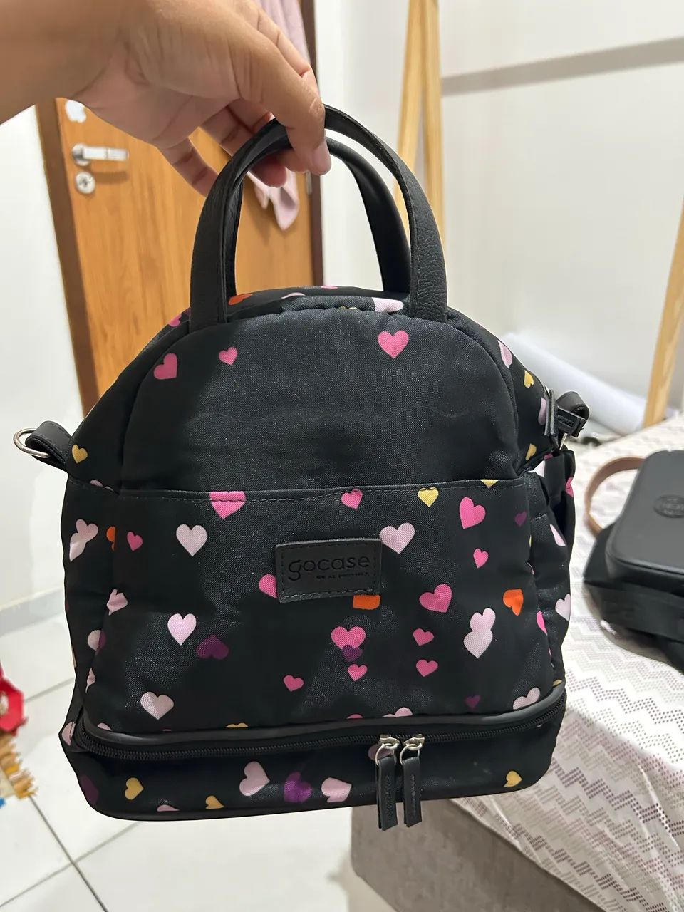 Bolsa térmica Corações GoCase - Foto 4
