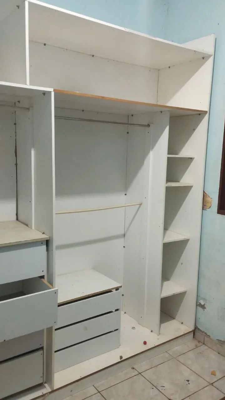 Guarda roupa closet branco  - Foto 3