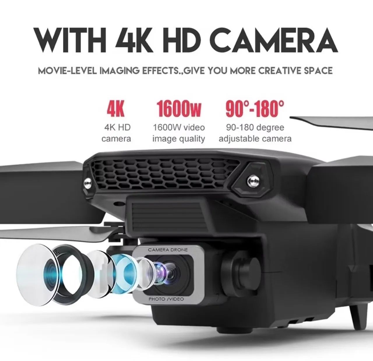 DRONE dual Câmera 4K  - Foto 3