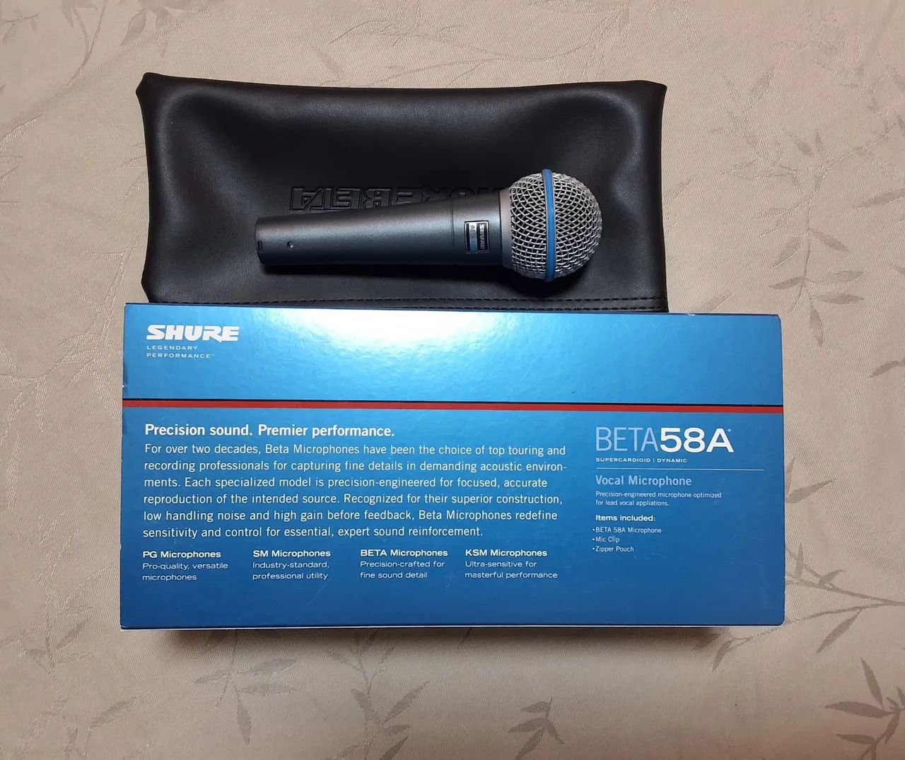 Microfone Shure Beta 58A ORIGINAL - Foto 3