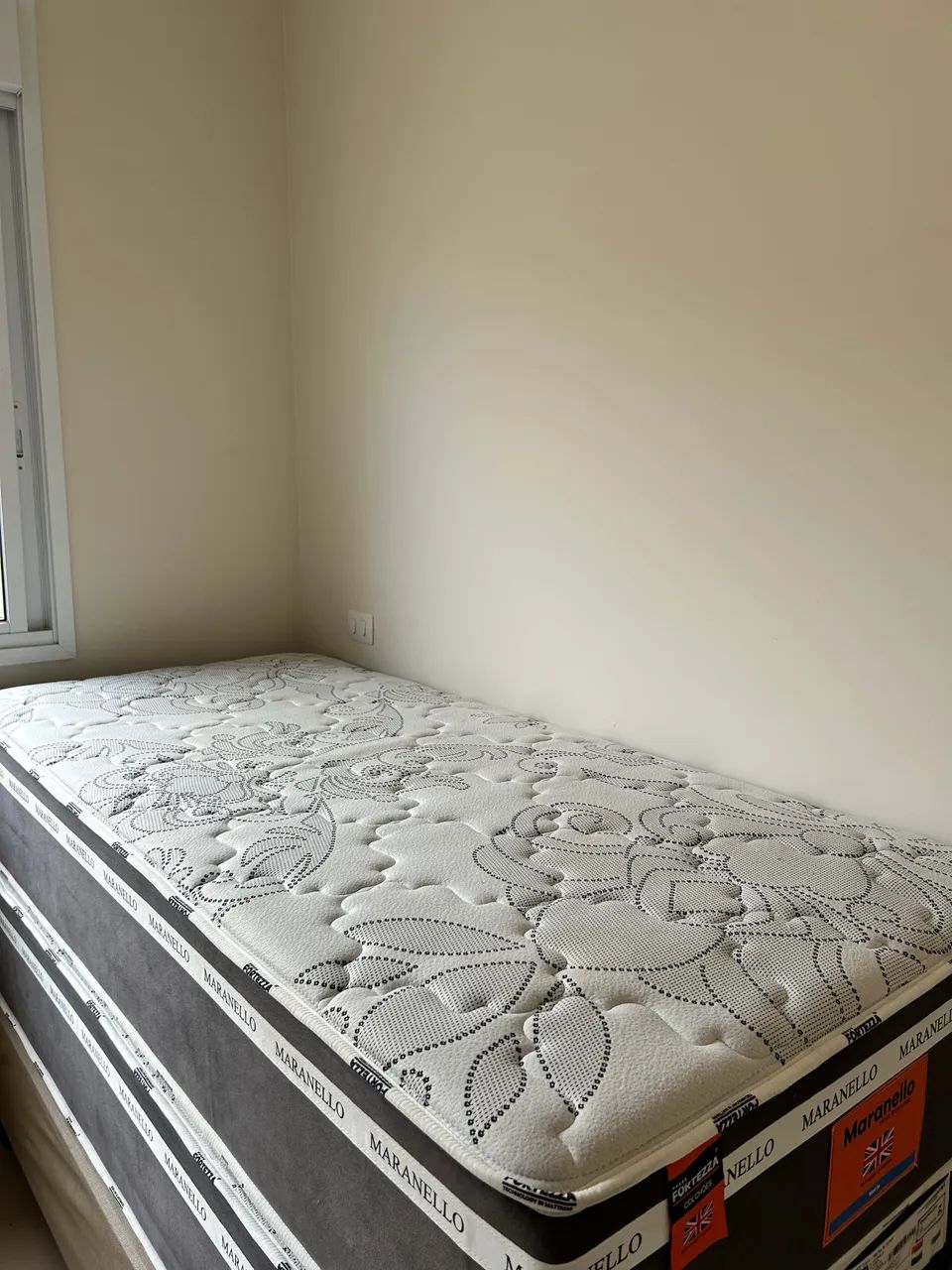 Cama Box Solteiro + Colchão Fortezza Maranello - Foto 2