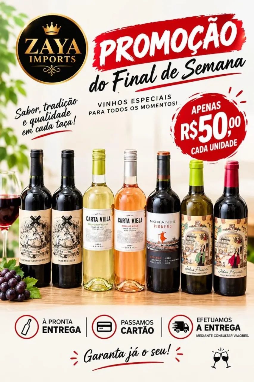 OFERTA ESPECIAL DE FIM DE SEMANA!