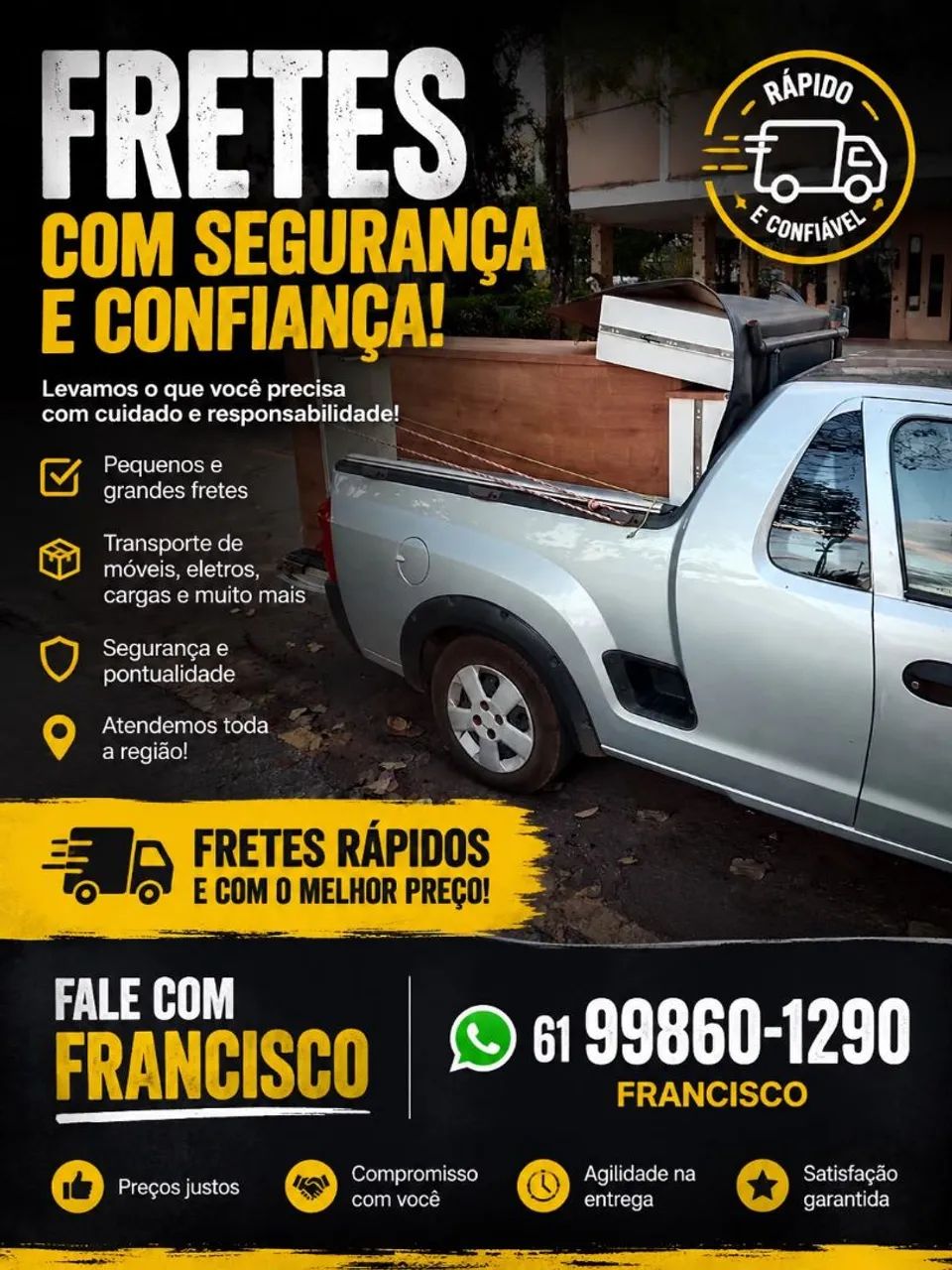 Frete pequenos 
