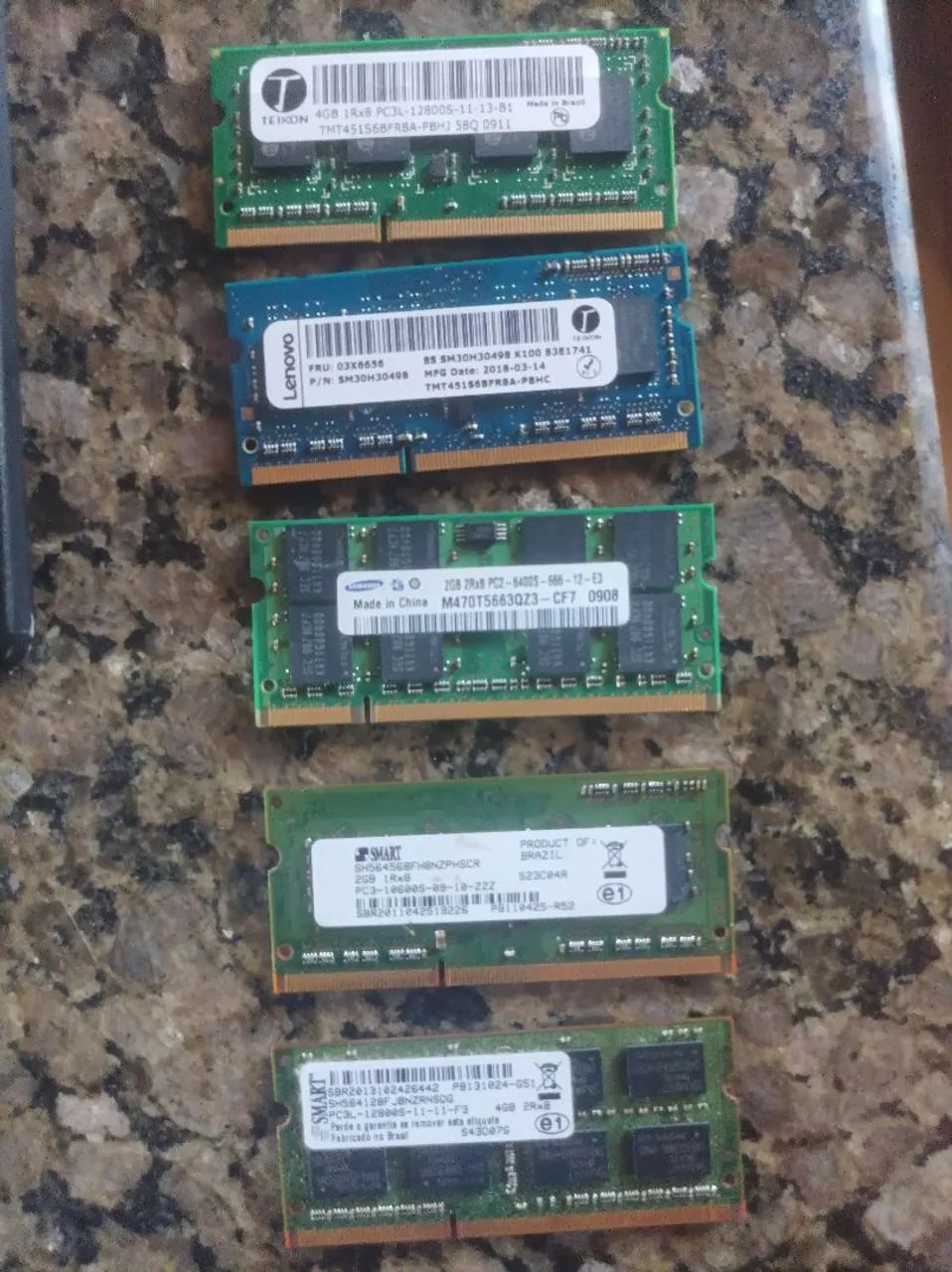 MEMÓRIA RAM DDR 2 E DDR 3