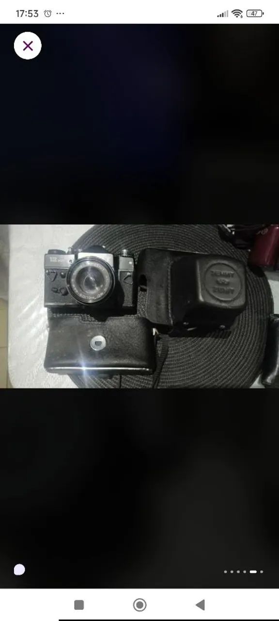 Câmera fotográfica antiga Zenit 12xp made in ussr excelente para colecionadores  - Foto 5