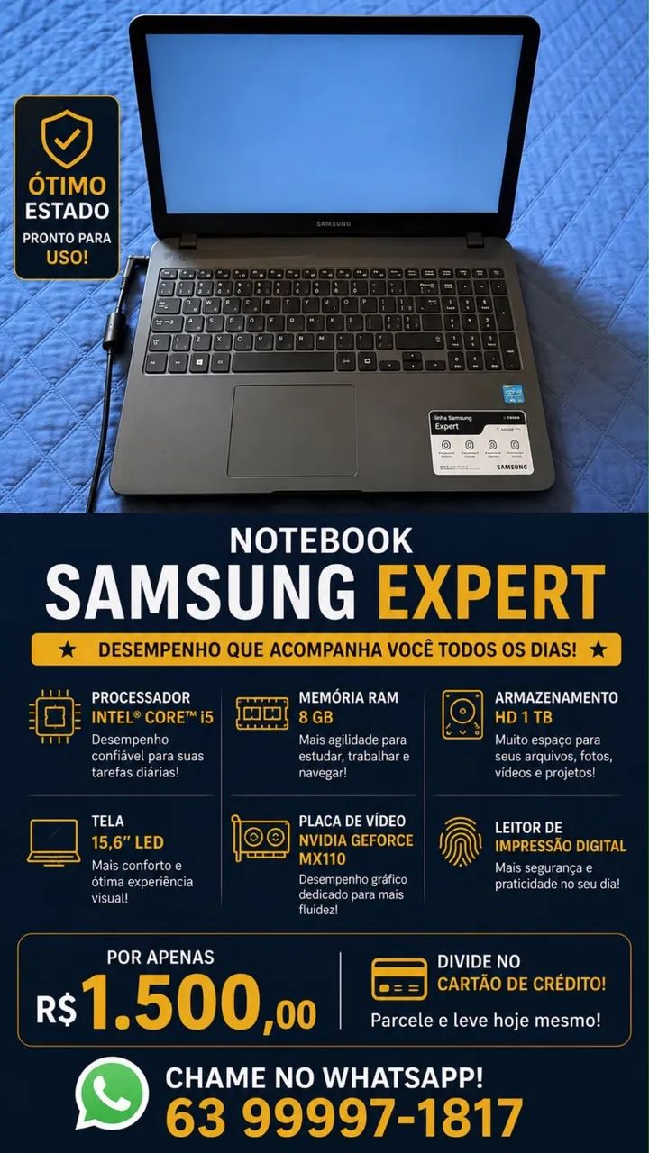 Notebook Samsung 