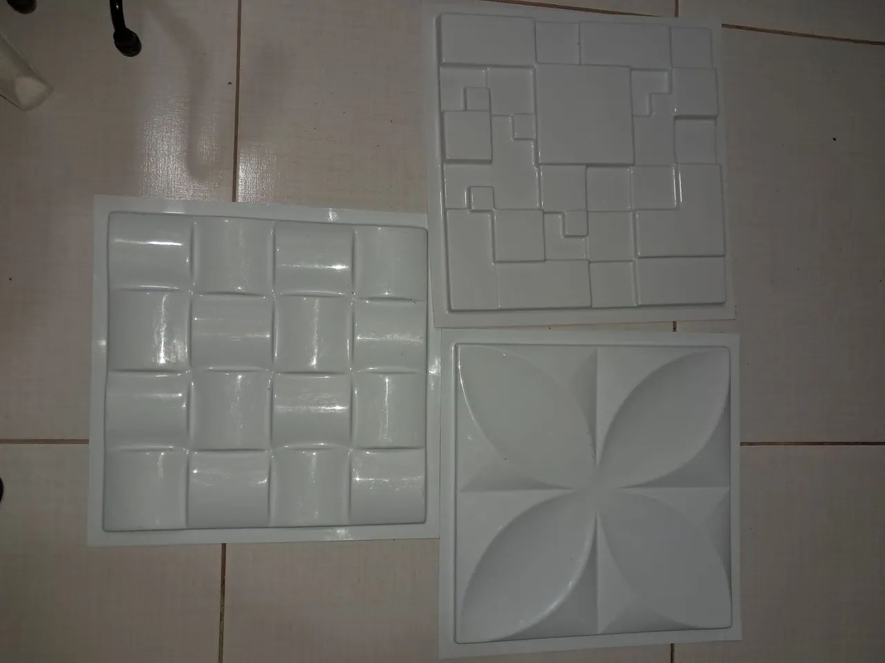 Placa de Gesso 3d