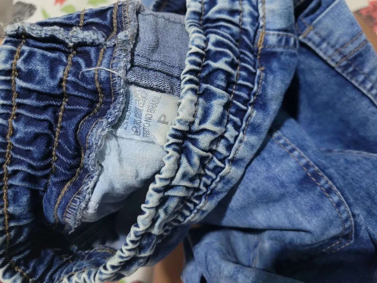 Calça jogger jeans - Foto 4