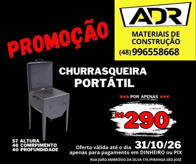 Churrasqueira Media Portátil