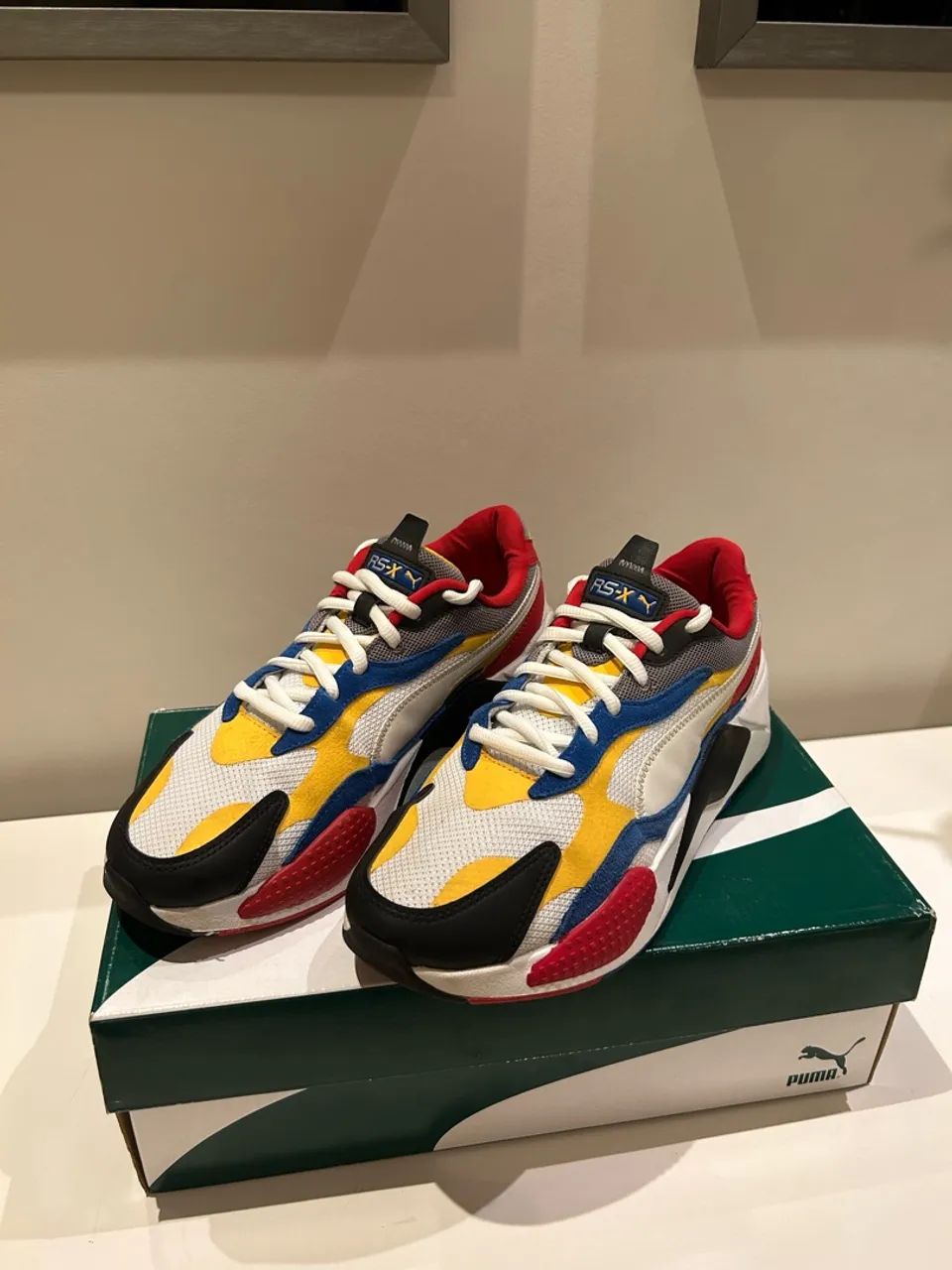 Tênis Puma RS-X3 Puzzle Original Multicolor + Caixa - Foto 2