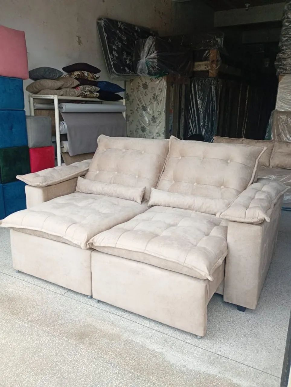 Sofa retratil reclinavel  - Foto 4