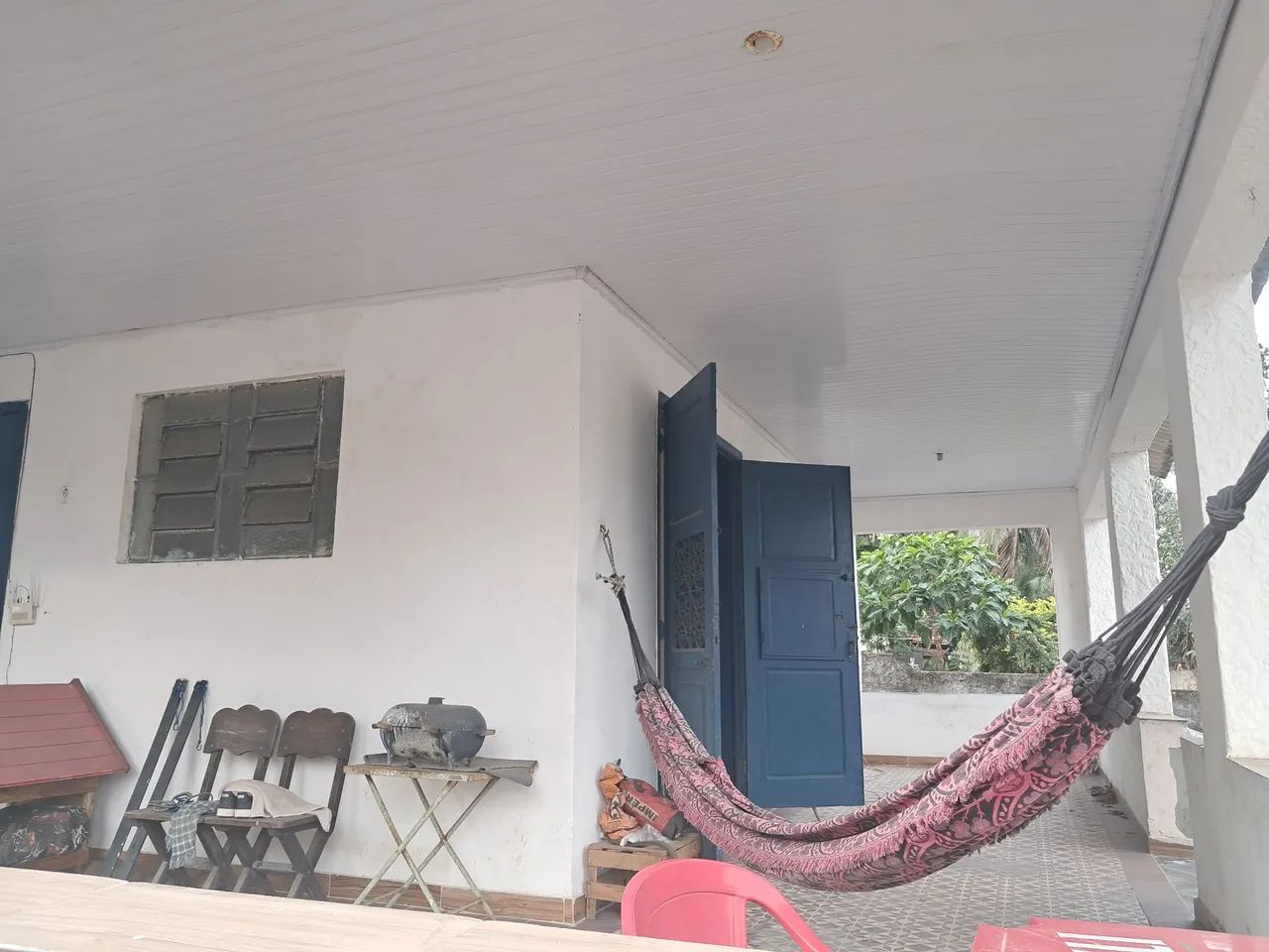 Casa com vista para o mar.