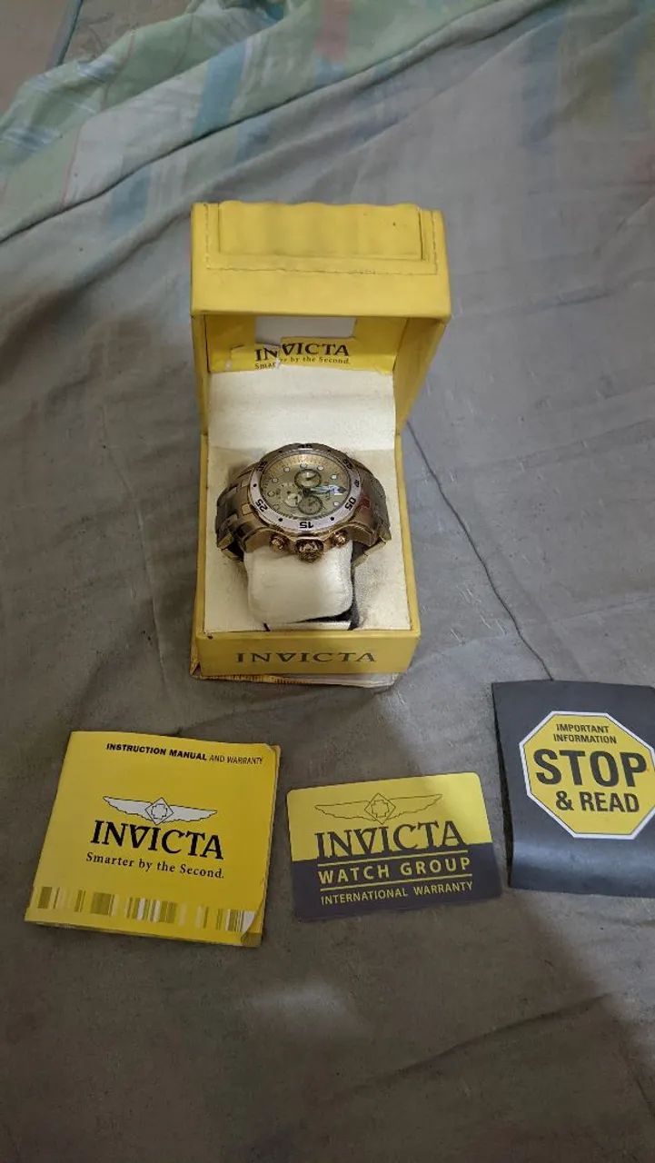 Vendo Relógio Invicta original com caixa e todos os documentos  - Foto 3