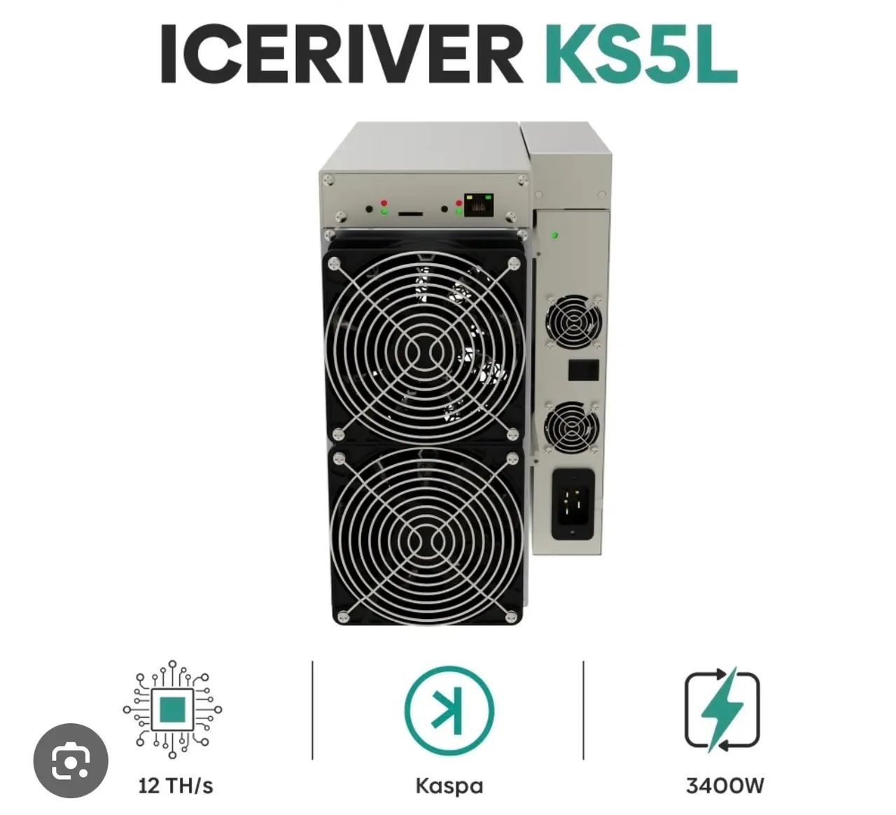 Mineradora Kaspa KS5L 12th